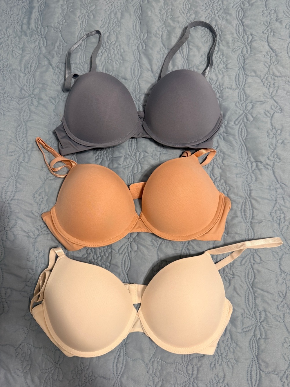 3 Rene Rofe Padded Convertible Bras